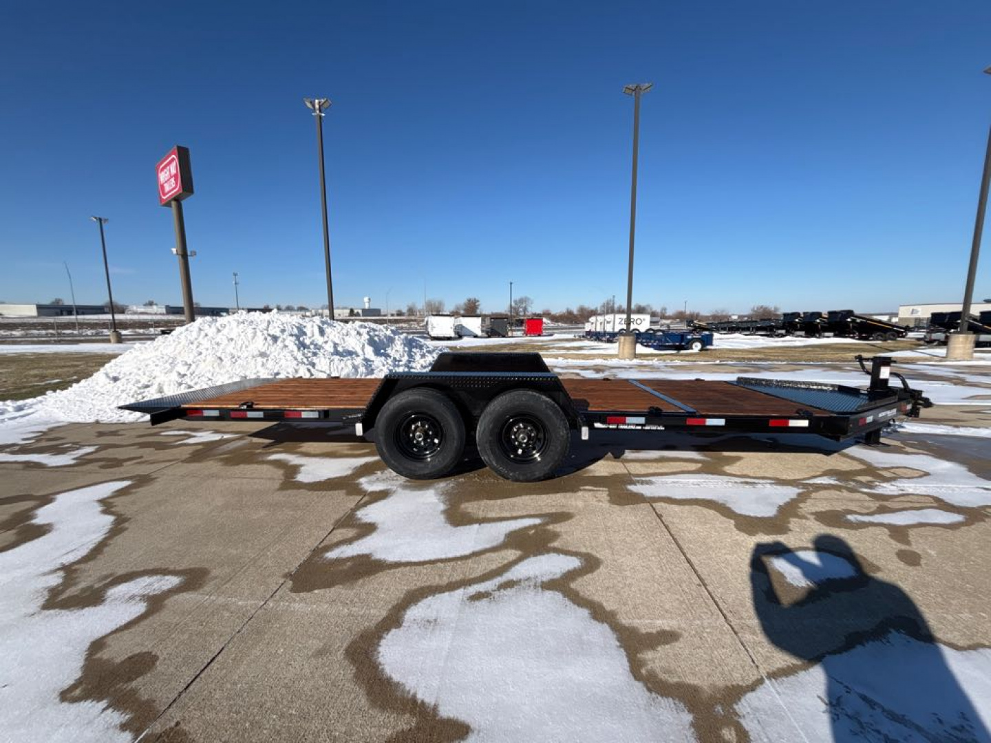 New 2026 SOUTHLAND TRAILER CORP. LBAT7-416BLKTLT Utility Trailer