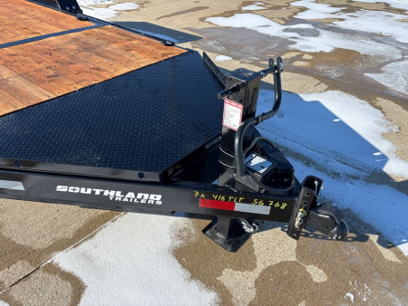 New 2026 SOUTHLAND TRAILER CORP. LBAT7-416BLKTLT Utility Trailer