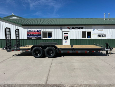 New 2026 Lamar Trailers 83 x22' Equipment Ha Equipment Trailer