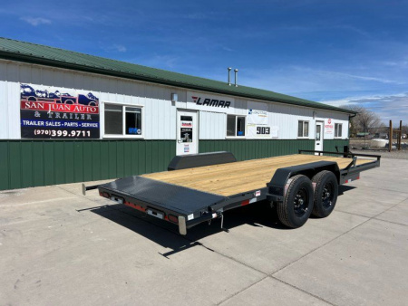 New 2026 Lamar Trailers 83"x20' Equipment Ha Equipment Trailer