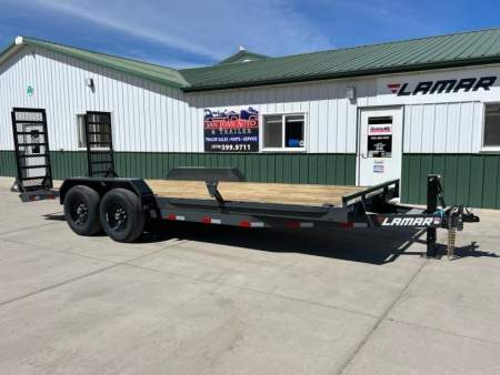 New 2026 Lamar Trailers 83 x20' Equipment Ha Equipment Trailer