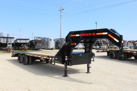 New 2026 MAXX-D LDX 28' Gooseneck Flatbed Trailer