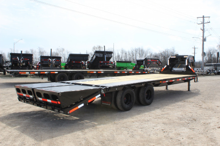 New 2026 MAXX-D LDX 28' Gooseneck Flatbed Trailer