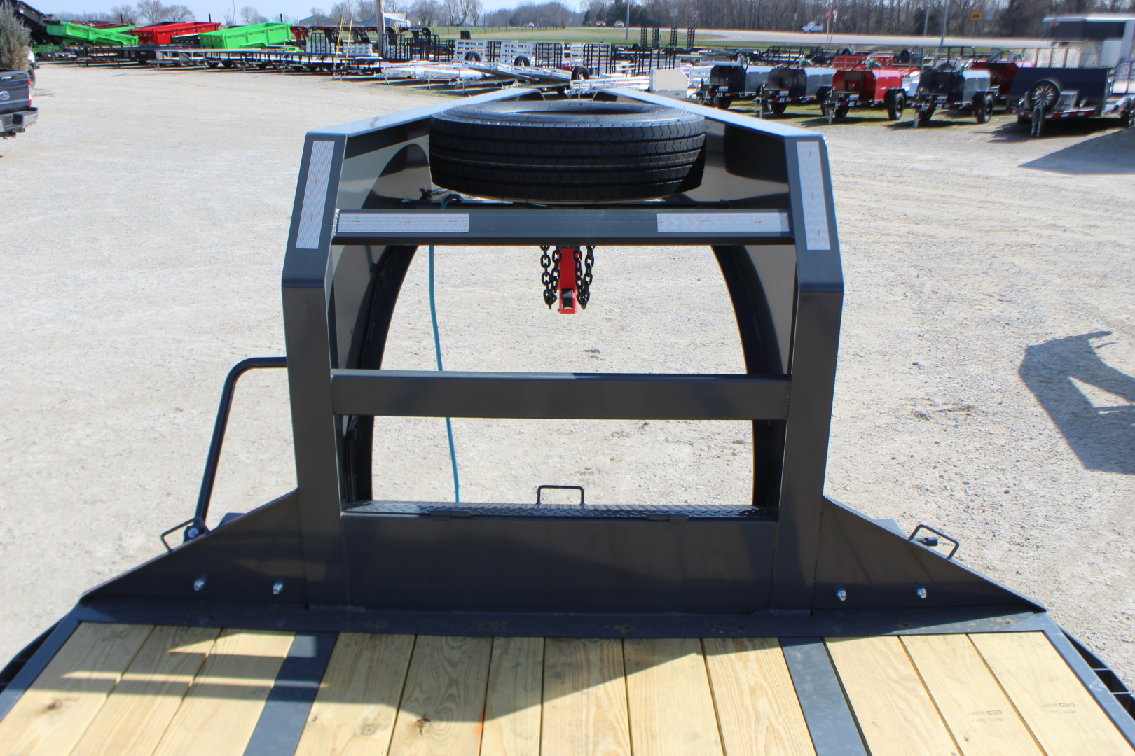 New 2026 PJ Trailers LD 28' Gooseneck Flatbed Trailer