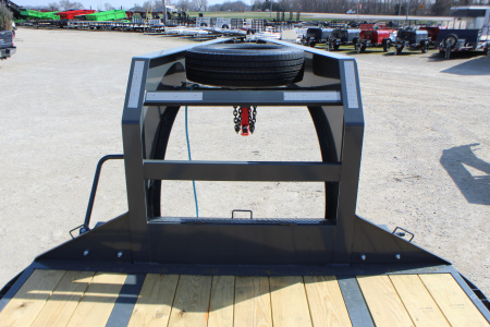New 2026 PJ Trailers LD 28' Gooseneck Flatbed Trailer