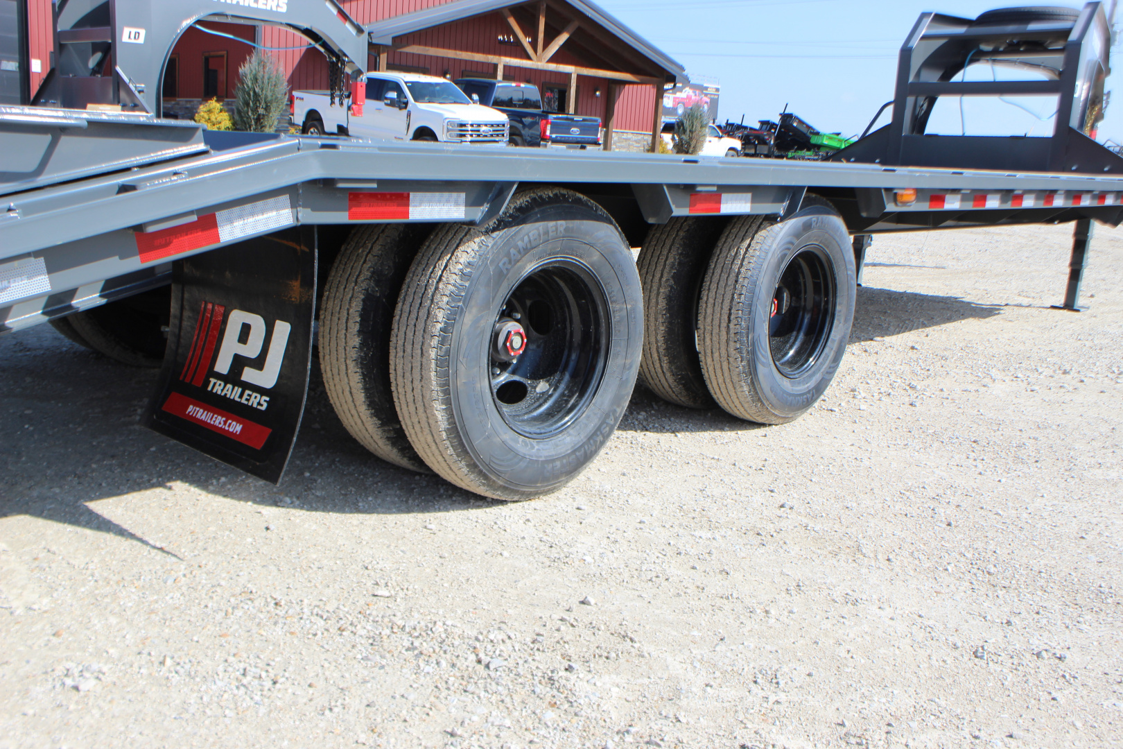 New 2026 PJ Trailers LD 26' Gooseneck Flatbed Trailer