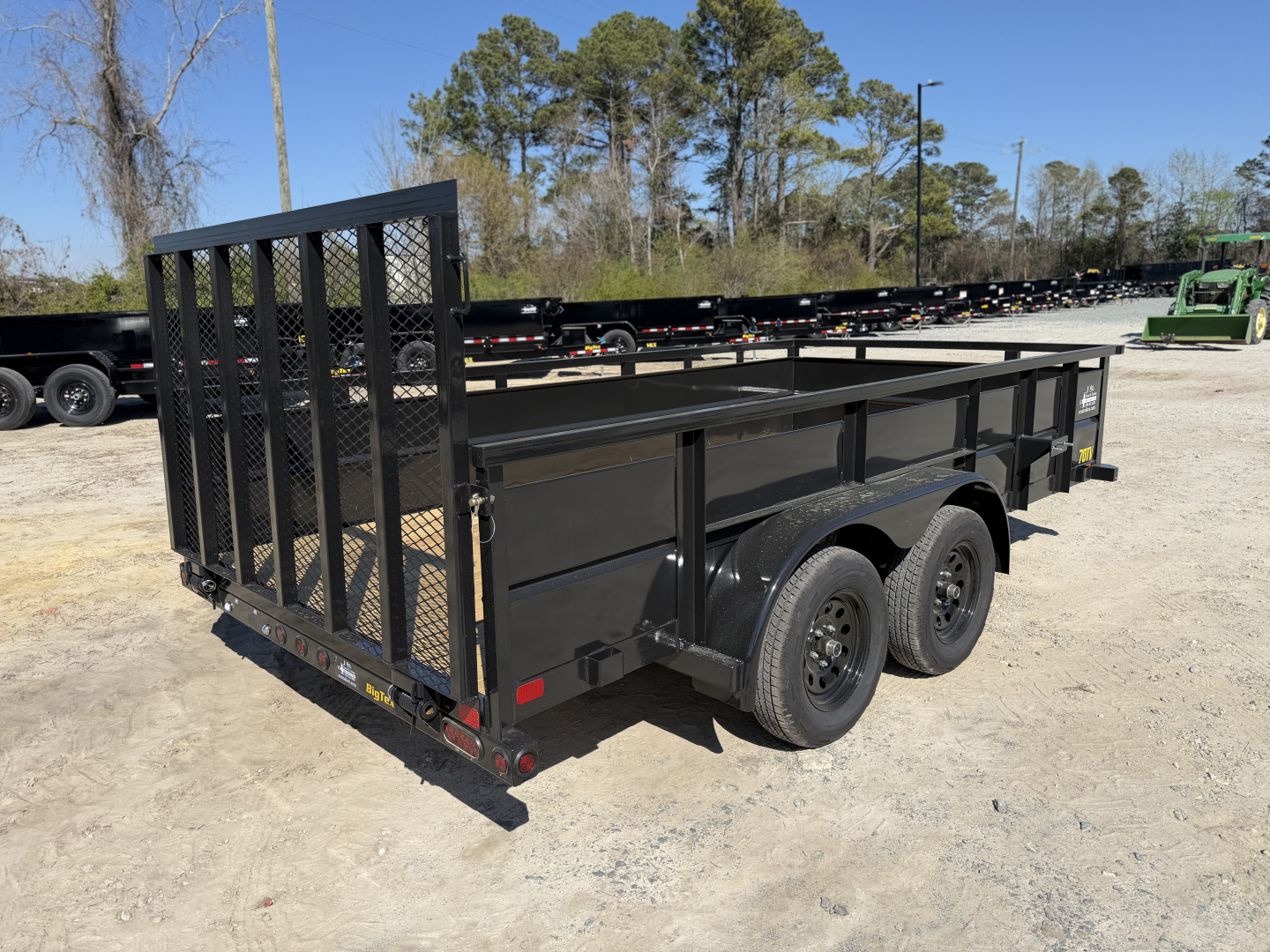 New 2026 Big Tex Trailers 70TV-16BK2B Utility Trailer