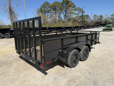 New 2026 Big Tex Trailers 70TV-16BK2B Utility Trailer