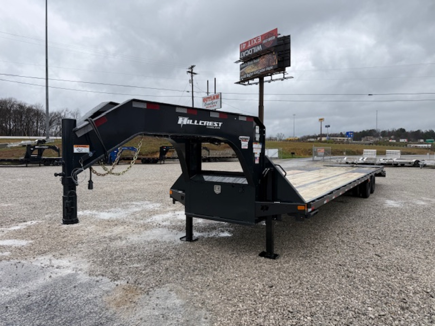 New 2026 Hillcrest Trailers 35+5 25.9K Equipment Trailer