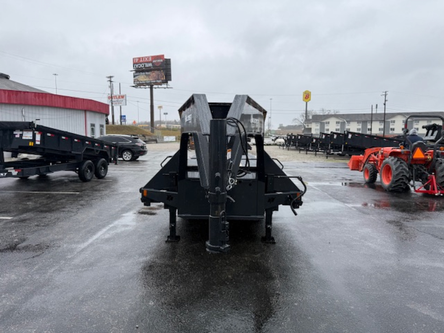New 2026 Hillcrest Trailers 20+5 25.9K Equipment Trailer