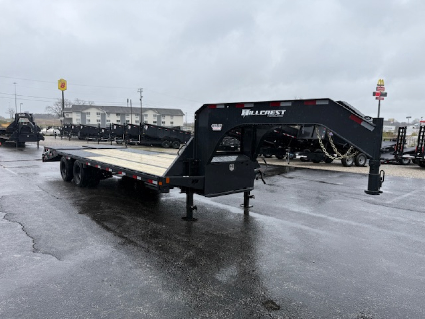 New 2026 Hillcrest Trailers 20+5 25.9K Equipment Trailer