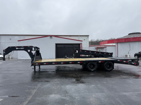 New 2026 Hillcrest Trailers 20+5 25.9K Equipment Trailer