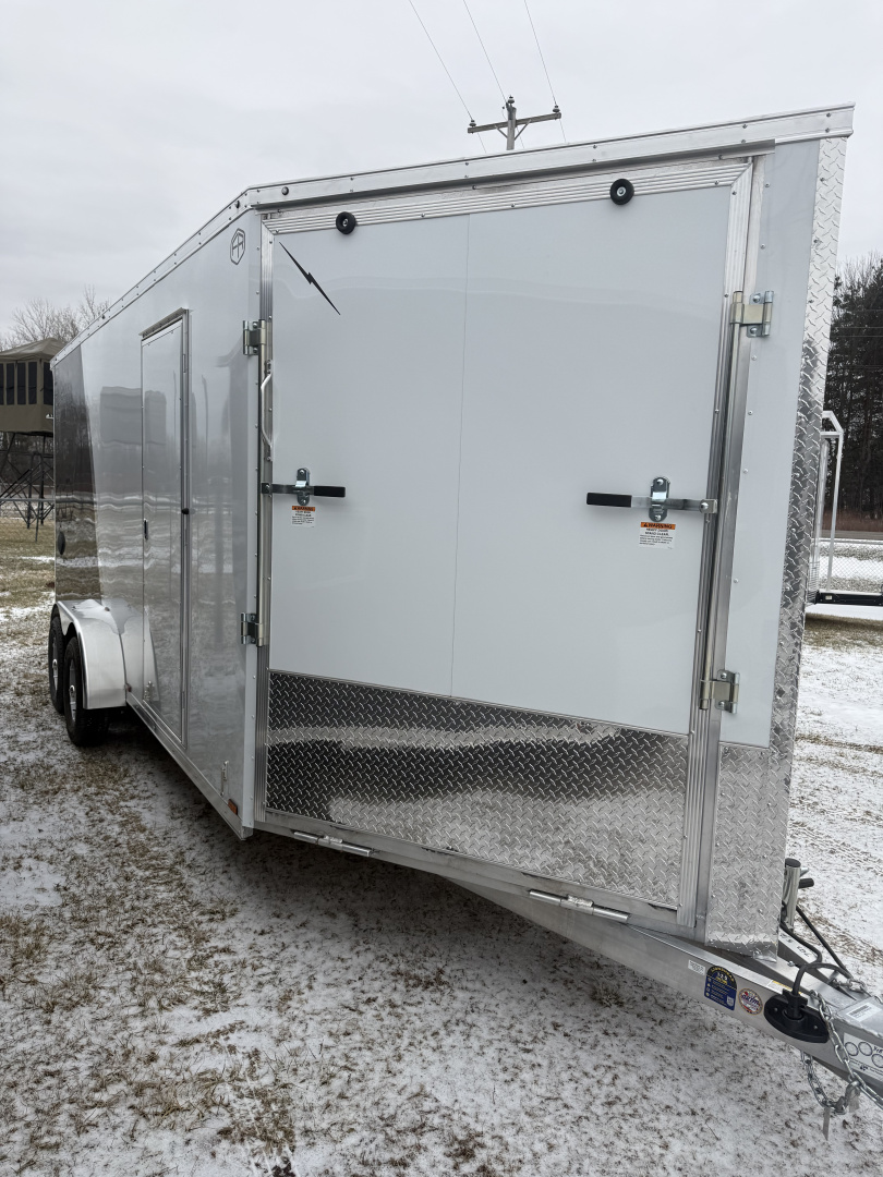 2026 Lightning 7X23 All Aluminum 3-Place Snowmobile Trailer