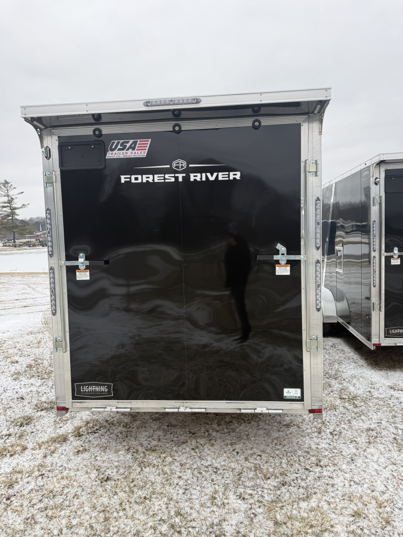 Best snowmobile trailer features — all aluminum Lightning trailer at USA Trailer Sales Michigan