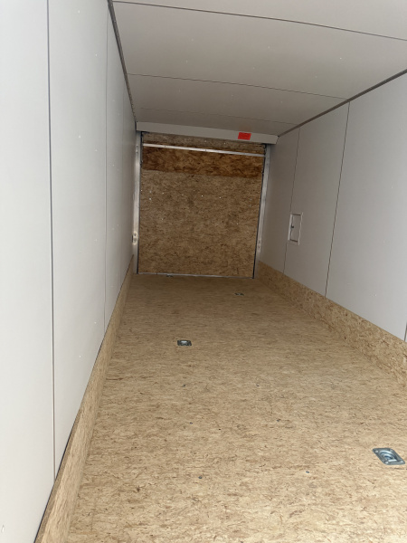 New 2026 Lightning Trailers 7X23 ALL ALUMINUM 7' INTERIOR FULLY FINISHED Snowmobile Trailer