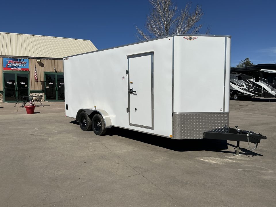 New 2026 H&H Trailers 7x18 Enclosed Trailer