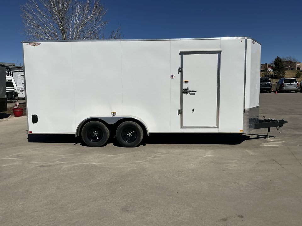 New 2026 H&H Trailers 7x18 Enclosed Trailer