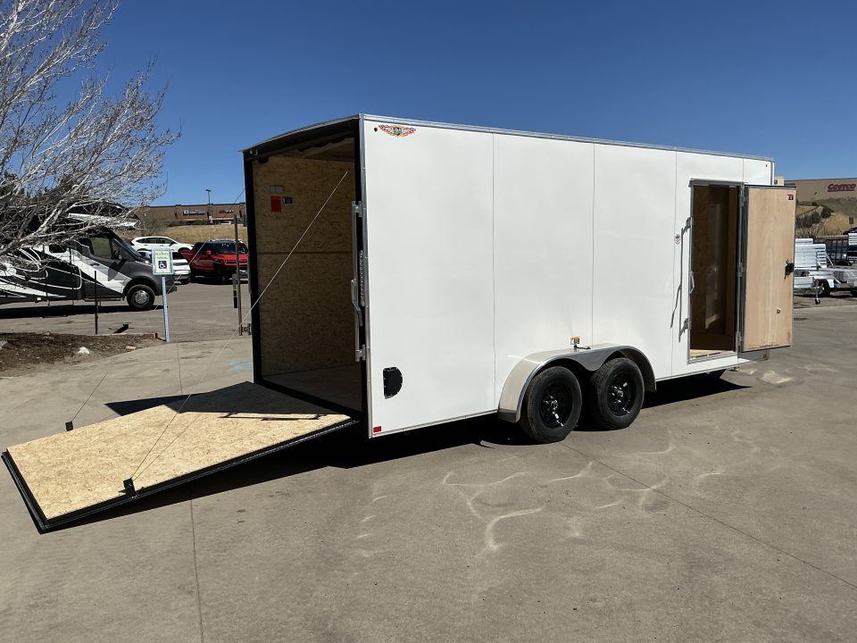 New 2026 H&H Trailers 7x18 Enclosed Trailer