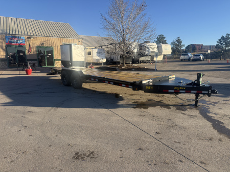New 2026 Big Tex 14EH-22D3A Flatbed Trailer