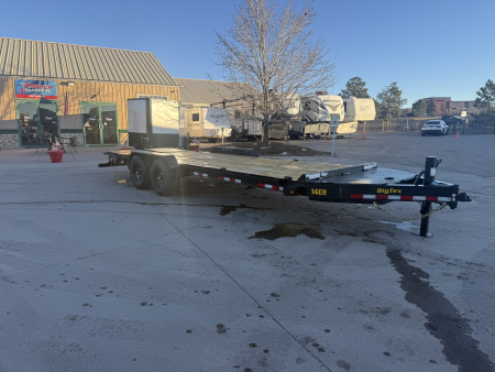 New 2026 Big Tex 14EH-22D3A -Flatbed Trailer