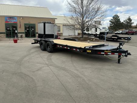 New 2026 Big Tex 14EH-20D3A-Flatbed Trailer