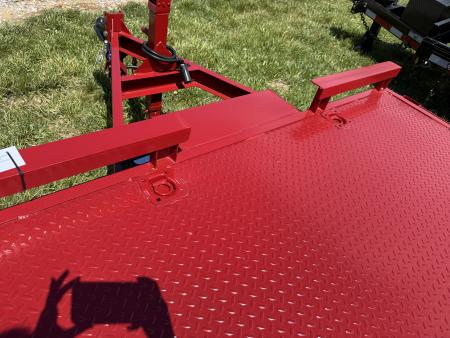 New 2026 P & T Trailers 82x17+3 7k Steel Carhauler Car Hauler
