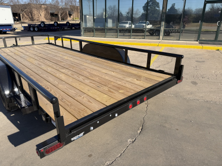 New #260802 2026 TOP HAT MP 18 X 83 TANDEM AXLE 7K PIPE TOP UTILITY W/ SLIDE IN RAMPS