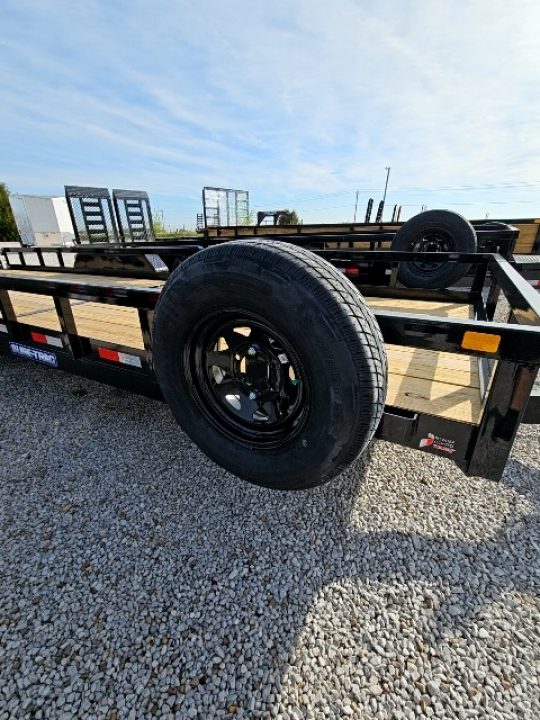 New 2026 Sure-Trac 7 x 24 10K Tube Top Utility Trailer