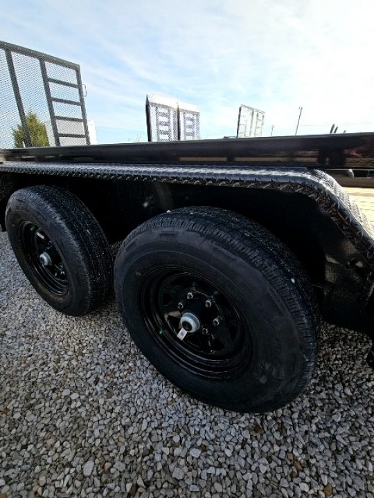 New 2026 Sure-Trac 7 x 24 10K Tube Top Utility Trailer
