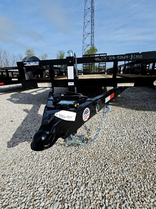 New 2026 Sure-Trac 7 x 24 10K Tube Top Utility Trailer