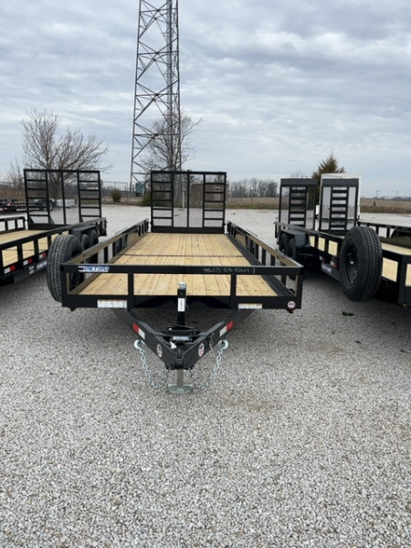 New 2026 Sure-Trac 7 x 24 10K Tube Top Utility Trailer