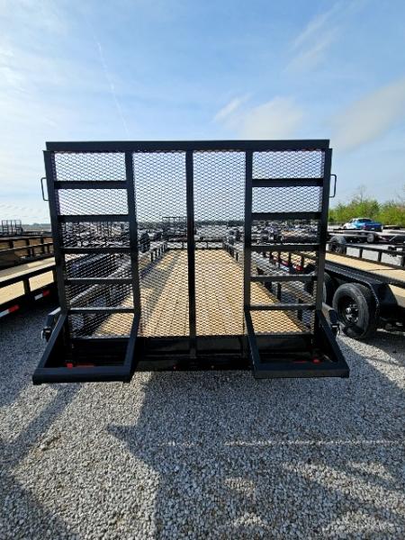 New 2026 Sure-Trac 7 x 24 10K Tube Top Utility Trailer