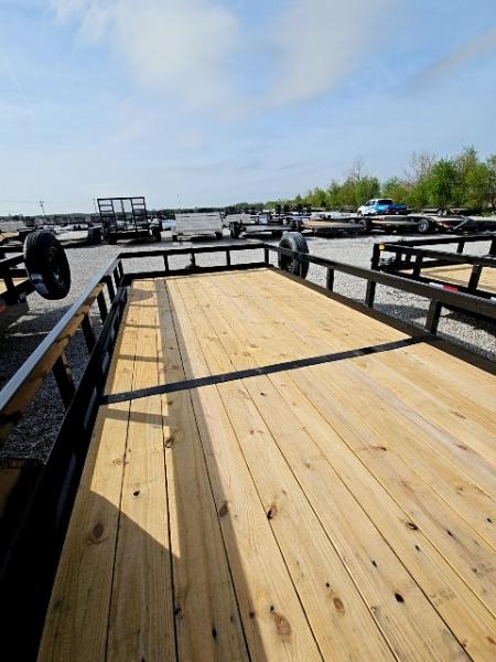 New 2026 Sure-Trac 7 x 24 10K Tube Top Utility Trailer
