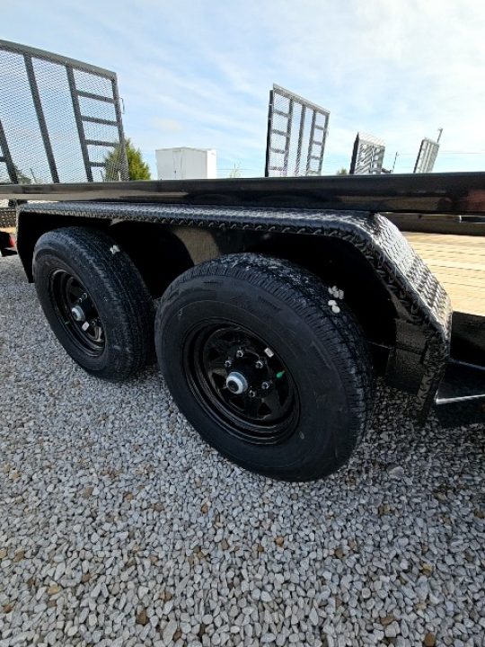 New 2026 Sure-Trac 7 x 24 10K Tube Top Utility Trailer