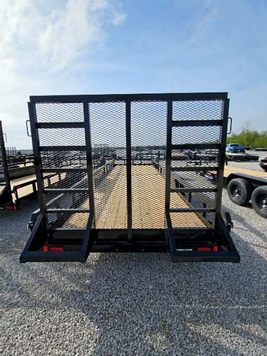 New 2026 Sure-Trac 7 x 24 10K Tube Top Utility Trailer