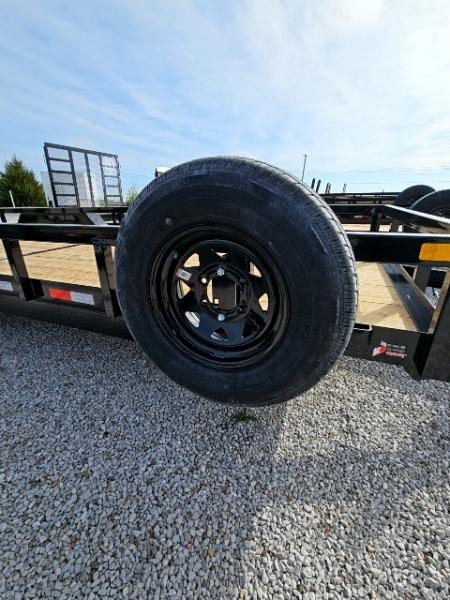 New 2026 Sure-Trac 7 x 24 10K Tube Top Utility Trailer