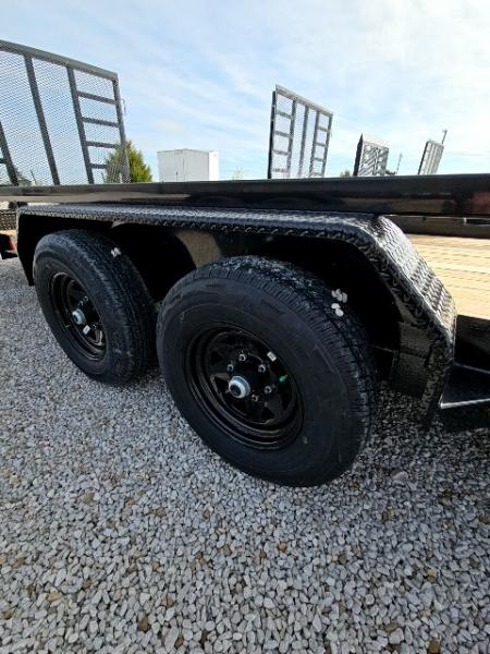New 2026 Sure-Trac 7 x 24 10K Tube Top Utility Trailer