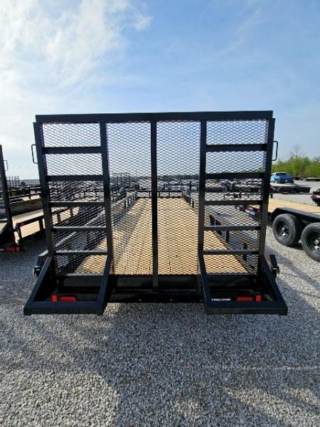 New 2026 Sure-Trac 7 x 24 10K Tube Top Utility Trailer