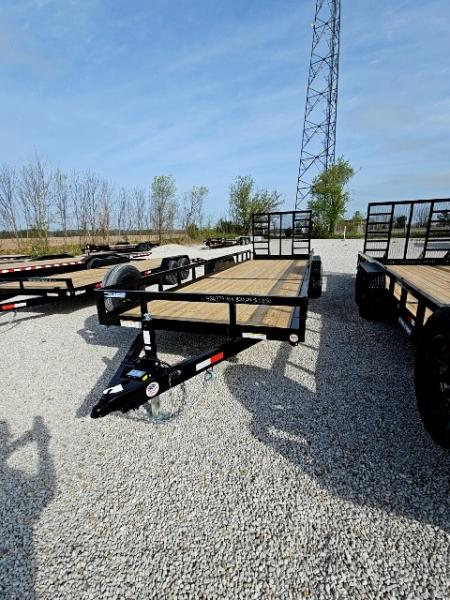 New 2026 Sure-Trac 7 x 24 10K Tube Top Utility Trailer