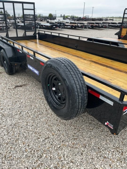 New 2026 Sure-Trac 7x20 10k Steel High Side Utility Trailer