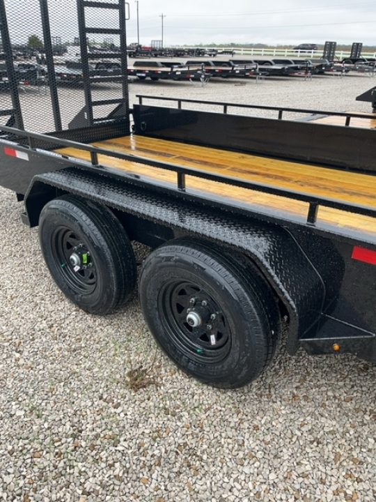New 2026 Sure-Trac 7x20 10k Steel High Side Utility Trailer