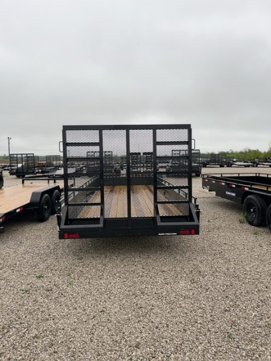 New 2026 Sure-Trac 7x20 10k Steel High Side Utility Trailer