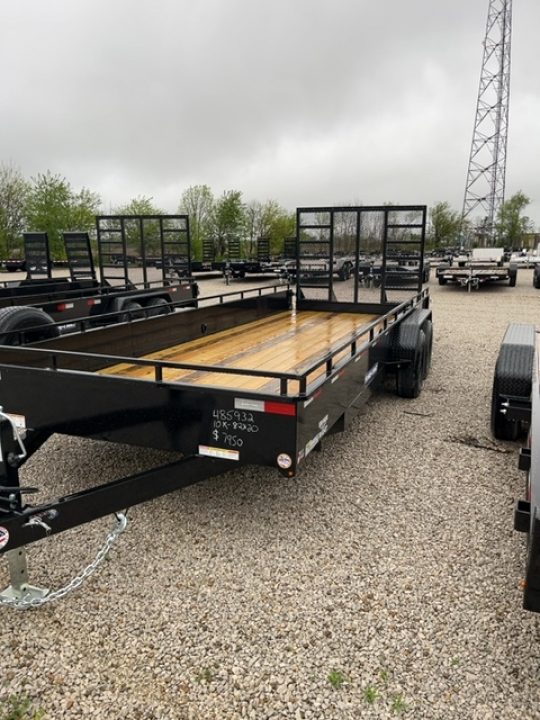 New 2026 Sure-Trac 7x20 10k Steel High Side Utility Trailer