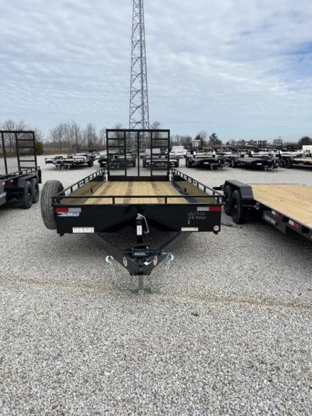 New 2026 Sure-Trac 7x20 10k Steel High Side Utility Trailer