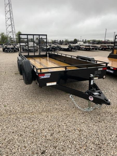 New 2026 Sure-Trac 7x20 10k Steel High Side Utility Trailer