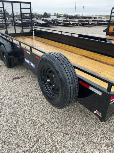 New 2026 Sure-Trac 7x20 10k Steel High Side Utility Trailer