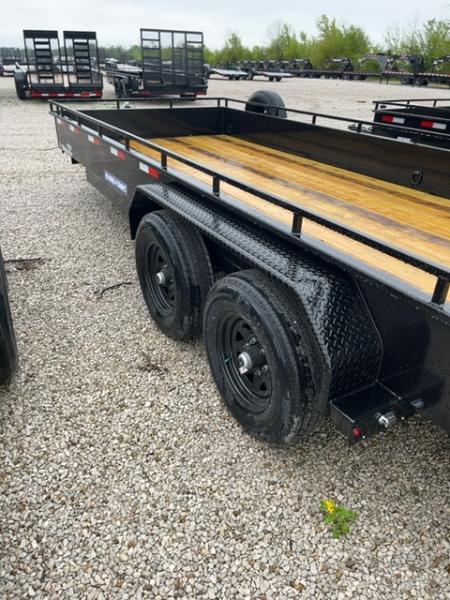 New 2026 Sure-Trac 7x20 10k Steel High Side Utility Trailer