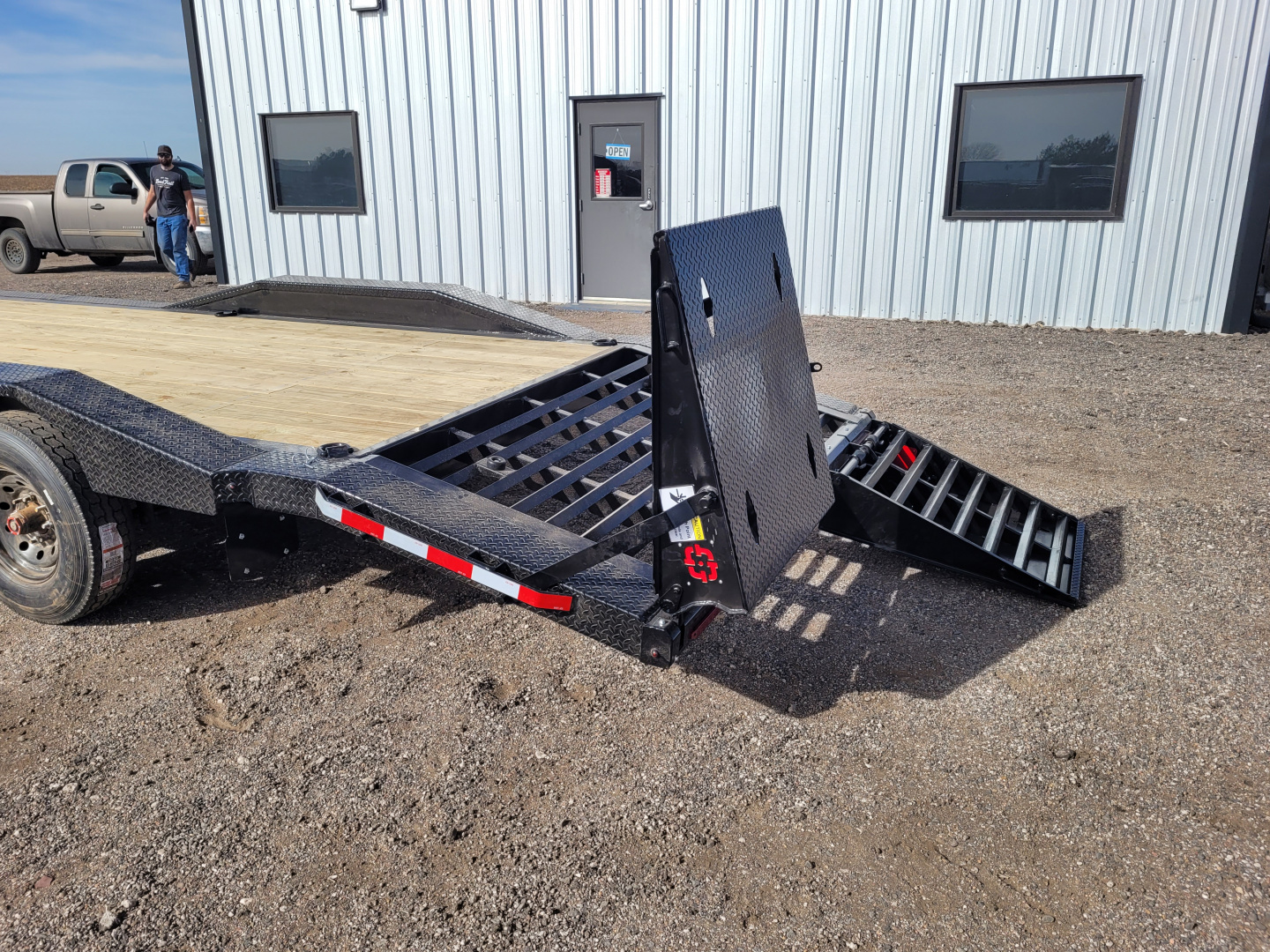 New 2026 Buckshot 102"x26' Gooseneck Equipment/Car Trailer W/8K Axles