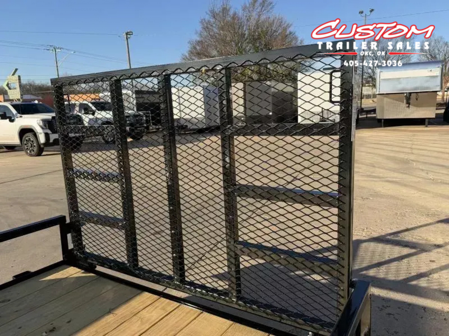 New #260749 2026 TOP HAT LDX 12 X 77 SQUARE TUBE TOP 7K UTILITY W/ RAMP GATE