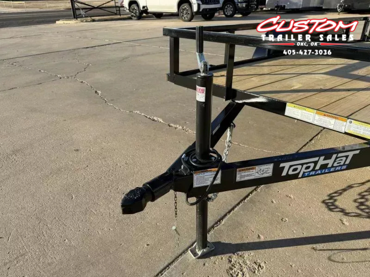 New #260749 2026 TOP HAT LDX 12 X 77 SQUARE TUBE TOP 7K UTILITY W/ RAMP GATE